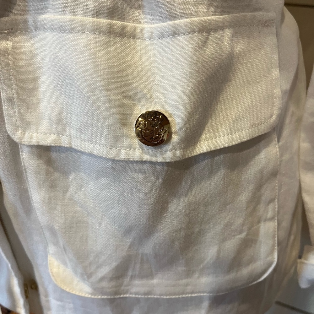 Draper James Linen Field Jacket - Picture 4 of 7